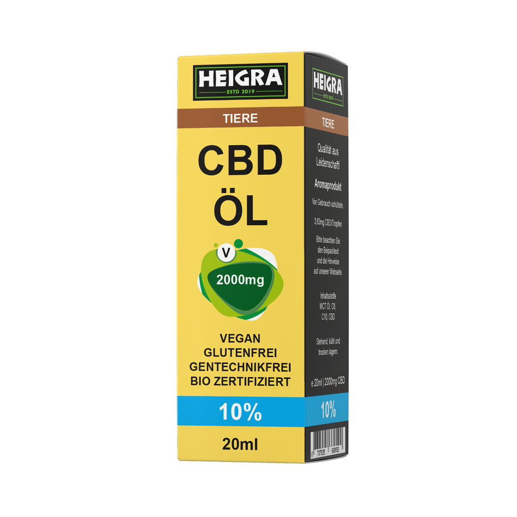 TIER CBD 10% 20ml ÖL HEIGRA
