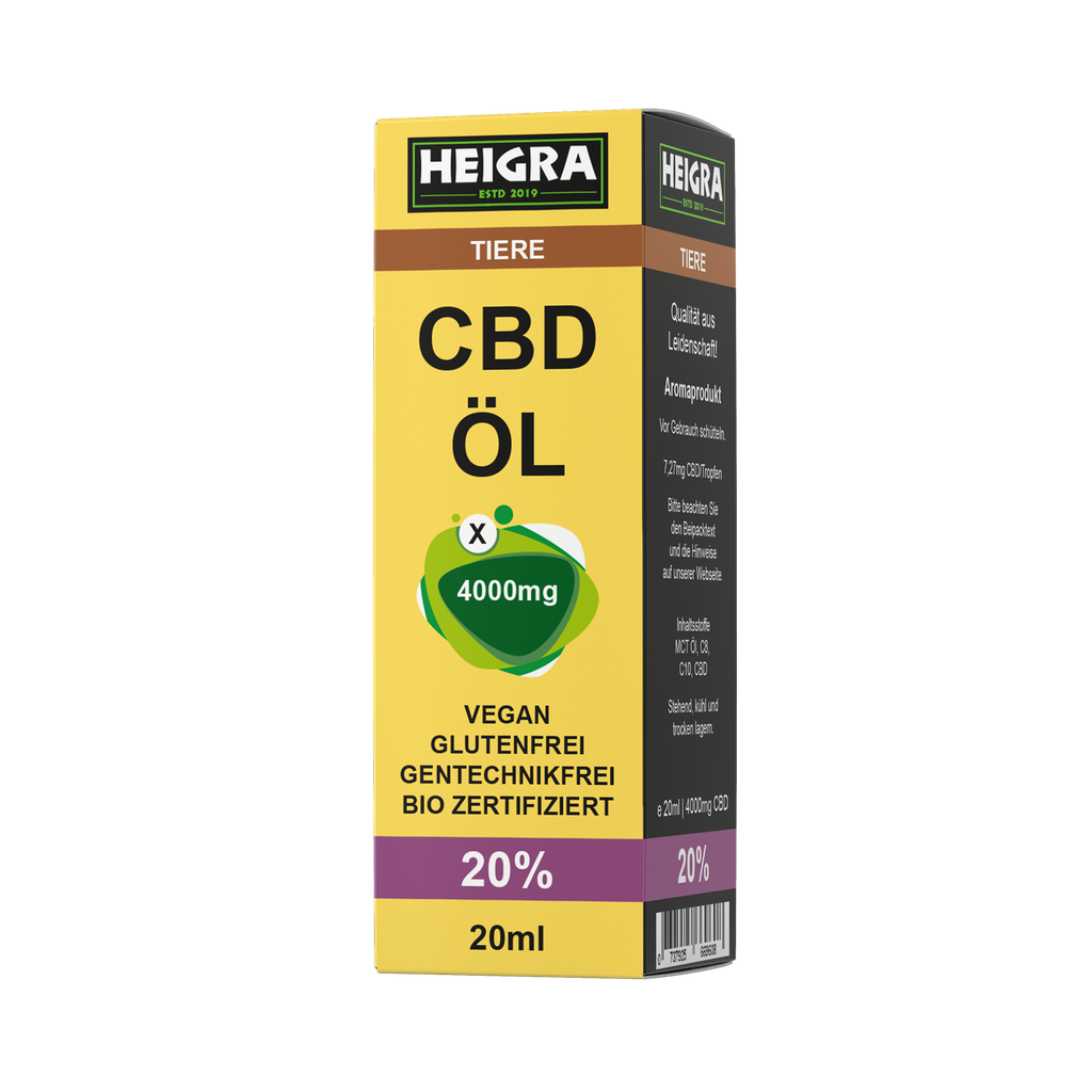 TIER CBD 20% 20ml ÖL HEIGRA