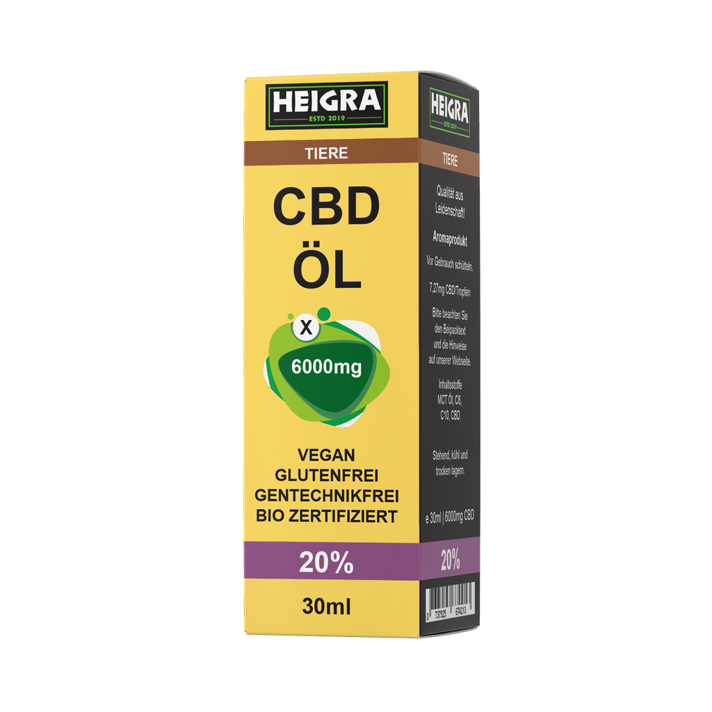 TIER CBD 20% 30ml ÖL HEIGRA