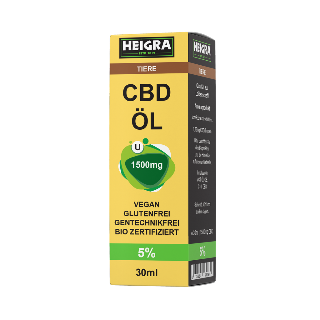 TIER CBD 5% 30ml ÖL HEIGRA