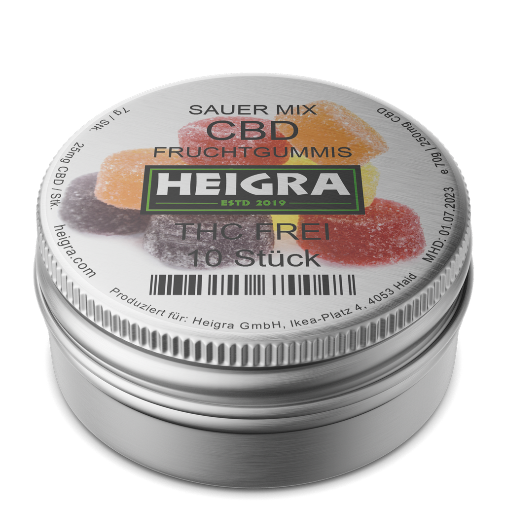 HEIGRA CBD Fruchtgummi 10 Stück