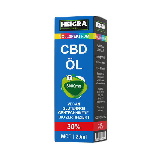 [P0004874] MCT CBD Vollspektrum 30% 20ml HEIGRA
