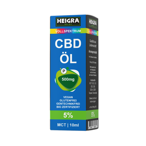 [P0004876] MCT CBD Vollspektrum 5% 10ml HEIGRA