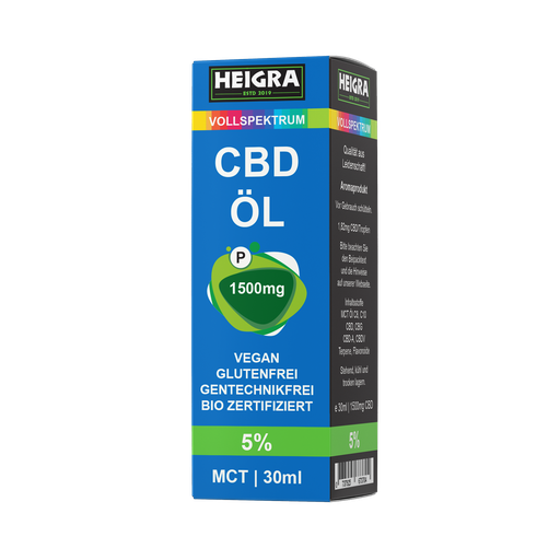 [P0004878] MCT CBD Vollspektrum 5% 30ml HEIGRA