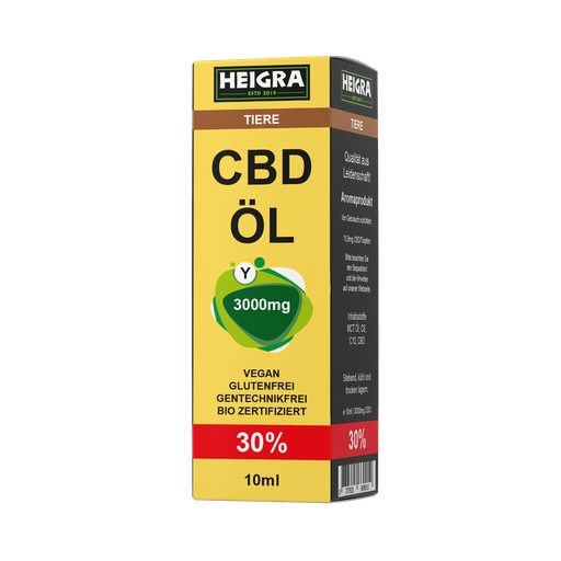 [P0004888] TIER CBD 30% 10ml ÖL HEIGRA